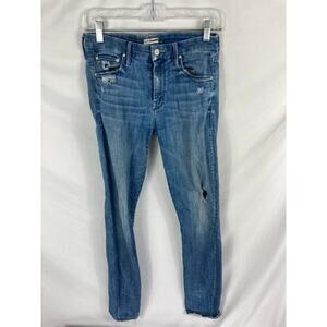 Mother The Looker Jeans Graffiti Girl Size 26